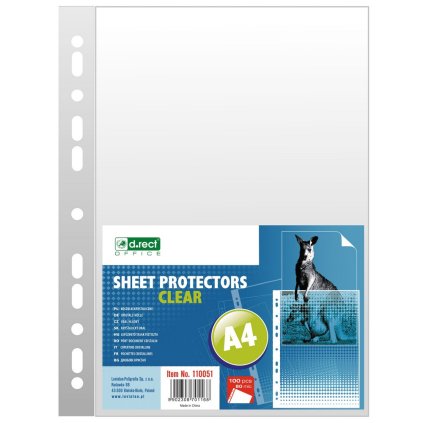 Eurofolie A4 80mic/100ks lesklé D.RECT