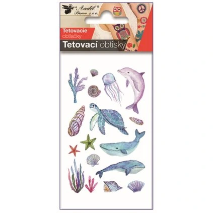 Tetovací obtisky moře