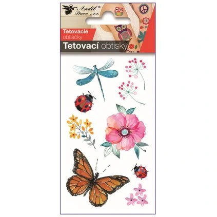 Tetovací obtisky louka