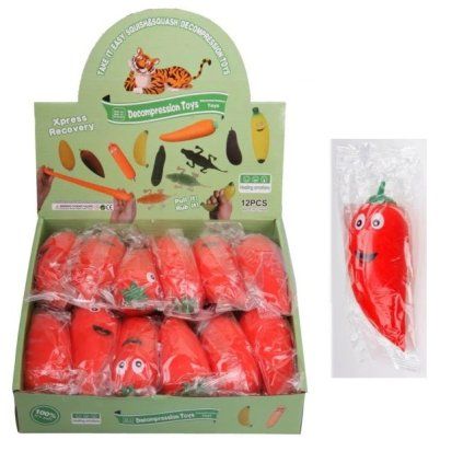 Antistresová chilli paprička s očima
