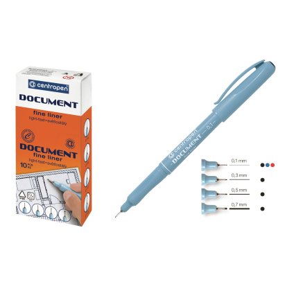 Popisovač 2631 0,1mm černý