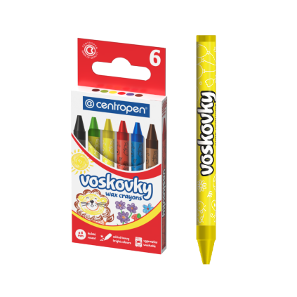 Voskovky 9530, sada 6 barev