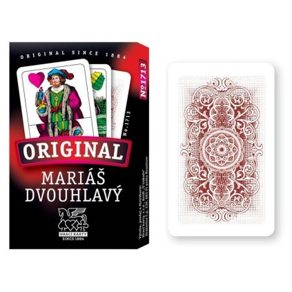 438(1) karty marias dvouhlavy papir