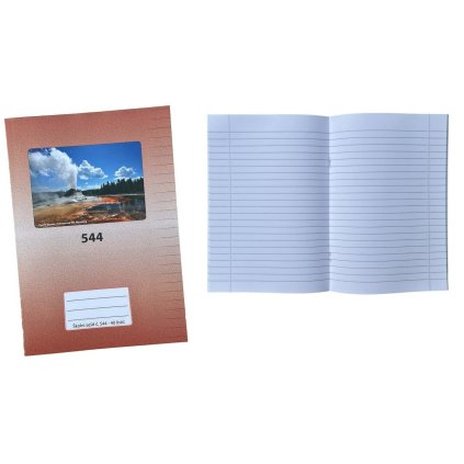 Sešit 544 A5 linka