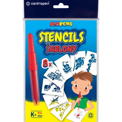 Šablony 9996 set K+, motivy pro kluky