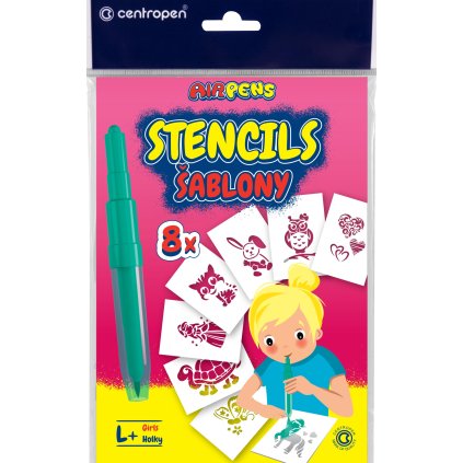 Šablony 9996 set L+, motivy pro holky