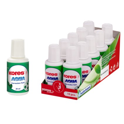 Opravný lak 20ml AQUA KORES