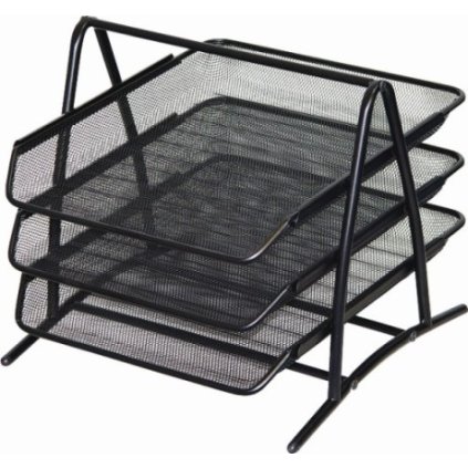 8943 trojbox kovovy cerny