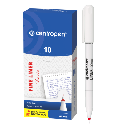 Popisovač 2811 F liner červený