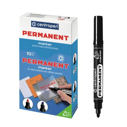 Značkovač 8566 černý permanent