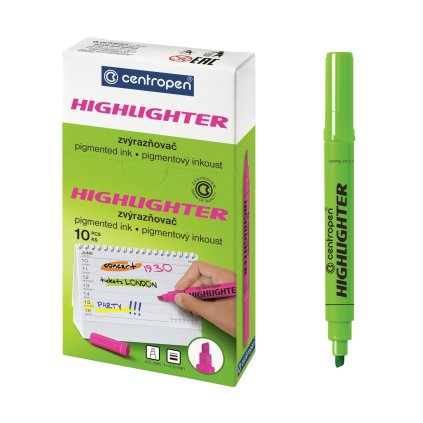 Zvýrazňovač 8552 zelený
