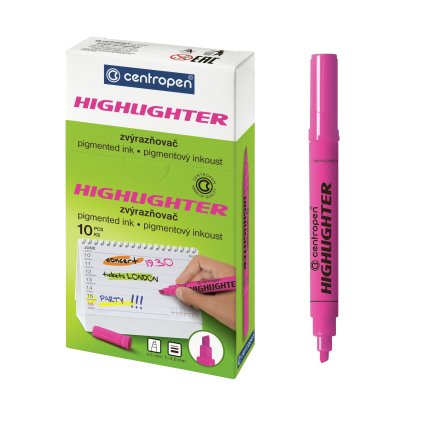 Zvýrazňovač 8552 růžový