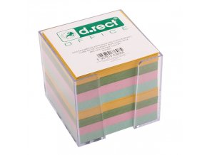 11965 kostka barevna nelepena box 85x85x80mm d rect