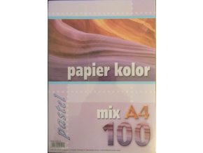 1643(2) papiry barevne a4 100ks 80g pastel 411