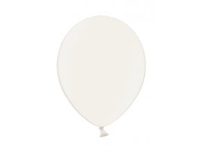 Balónek METAL bílý perleťový 12" 27cm/100ks