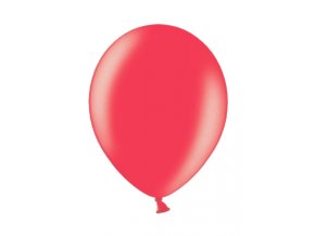 Balónek METAL červený 12" 27cm/100ks