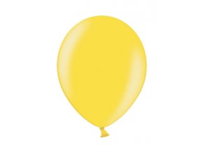 Balónek METAL žlutý 12" 27cm/100ks