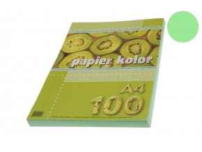 Papíry barevné A4/100ks ZELENOŽLUTÉ 80g (249)