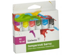 7836 barvy temperove 6x12ml edelweiss