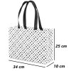 Taška MOZAIKA 34x25x10cm PP