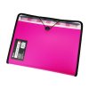 Box A4 na dokumenty s blokem RŮŽOVÝ