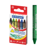Voskovky 9531 trojhranné, sada 6 barev