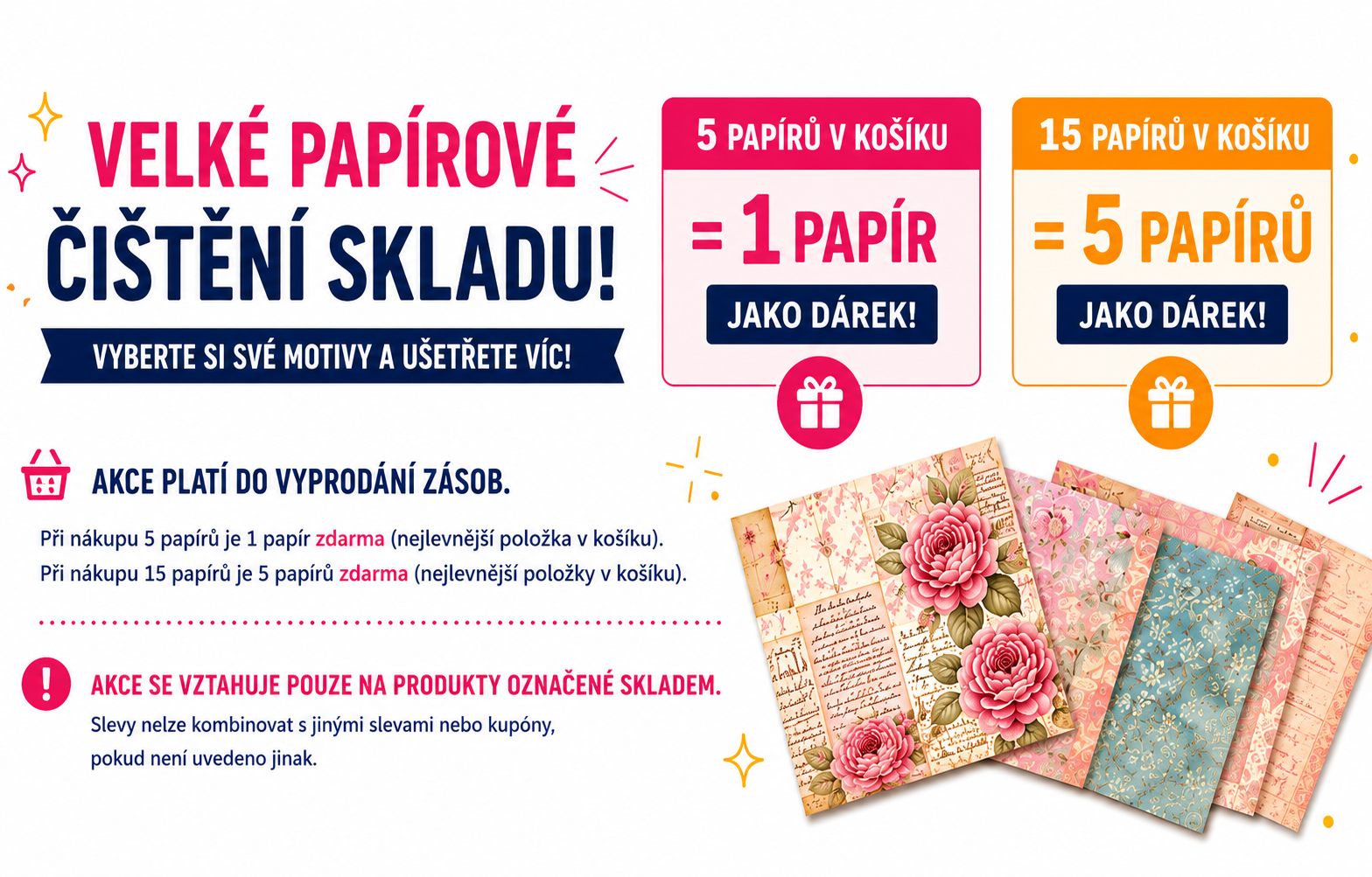 Velké papírové čištění skladu mobil