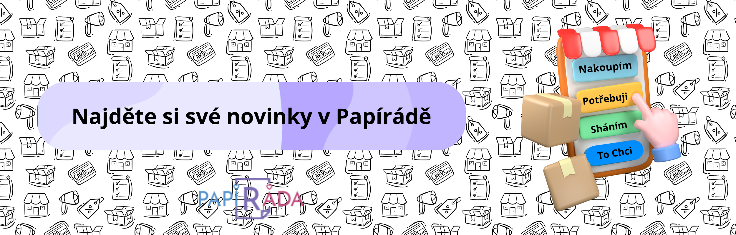 banner novinky v Papírádě