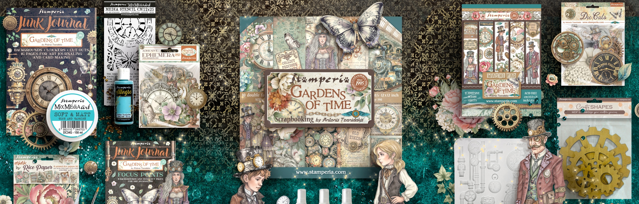 krásné kolekce Stamperia