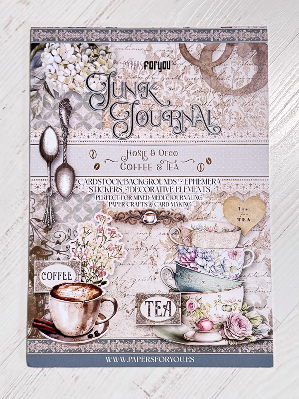 Sada papírů Junk Journal Papers For You Home & Deco Coffee & Tea