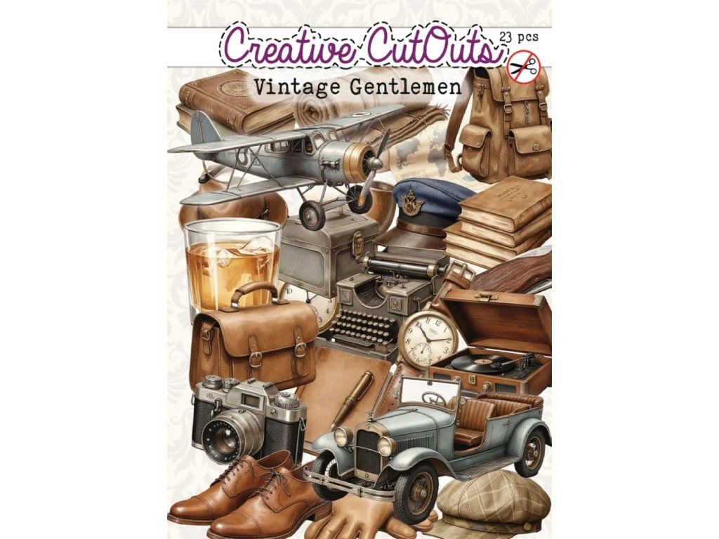 creatief art vintage gentlemen die cuts creative c 2 11zon