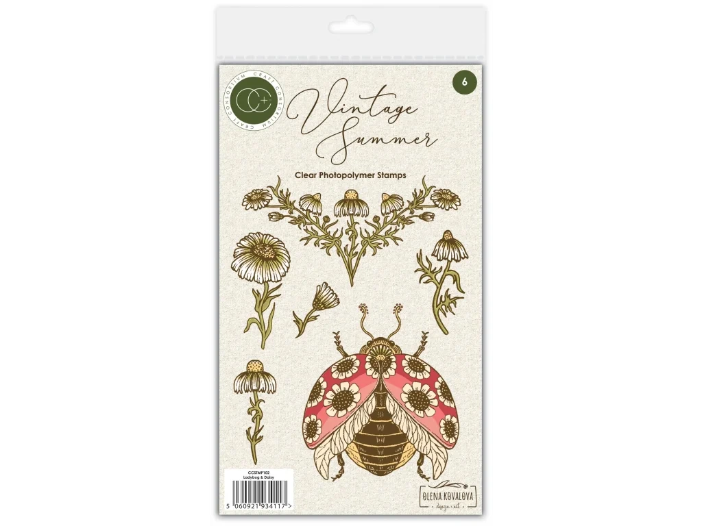 craft consortium vintage summer a6 clear photopoly