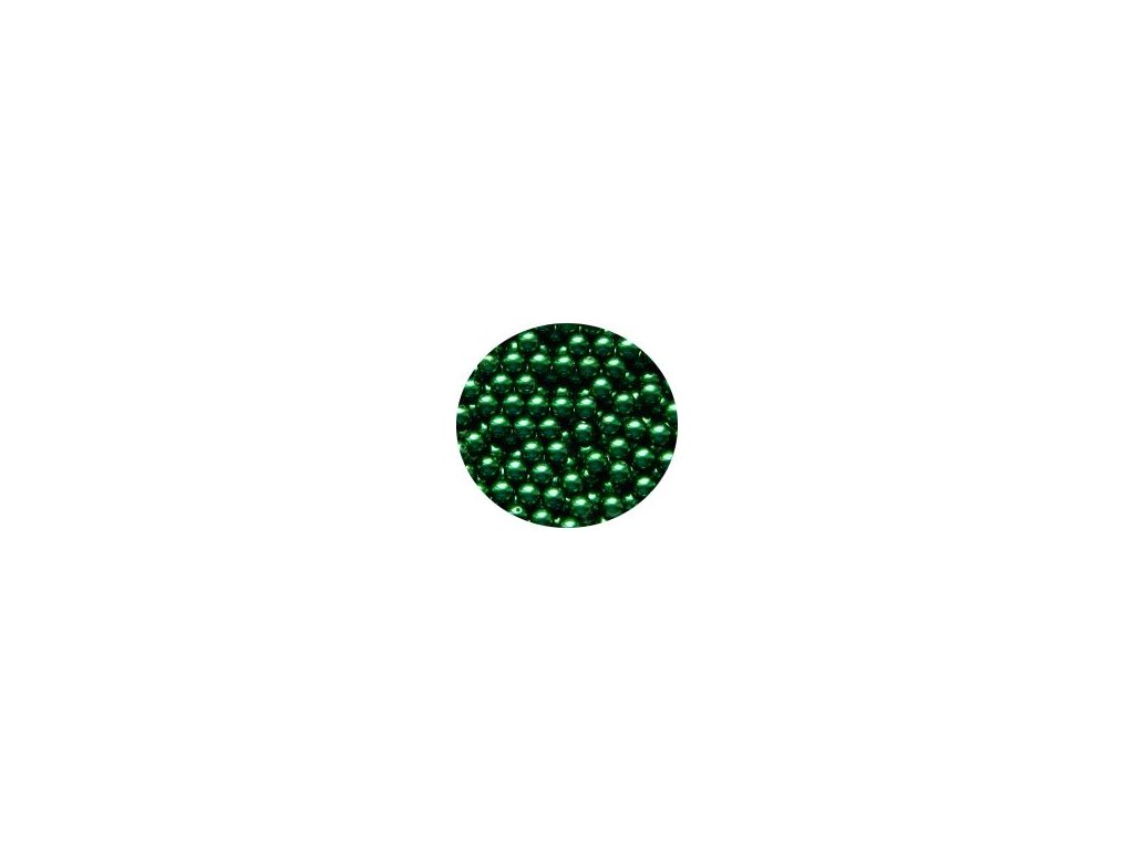 Voskové perle 10 mm zelené