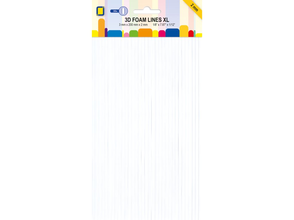 jeje produkt 3d foam lines xl 33090