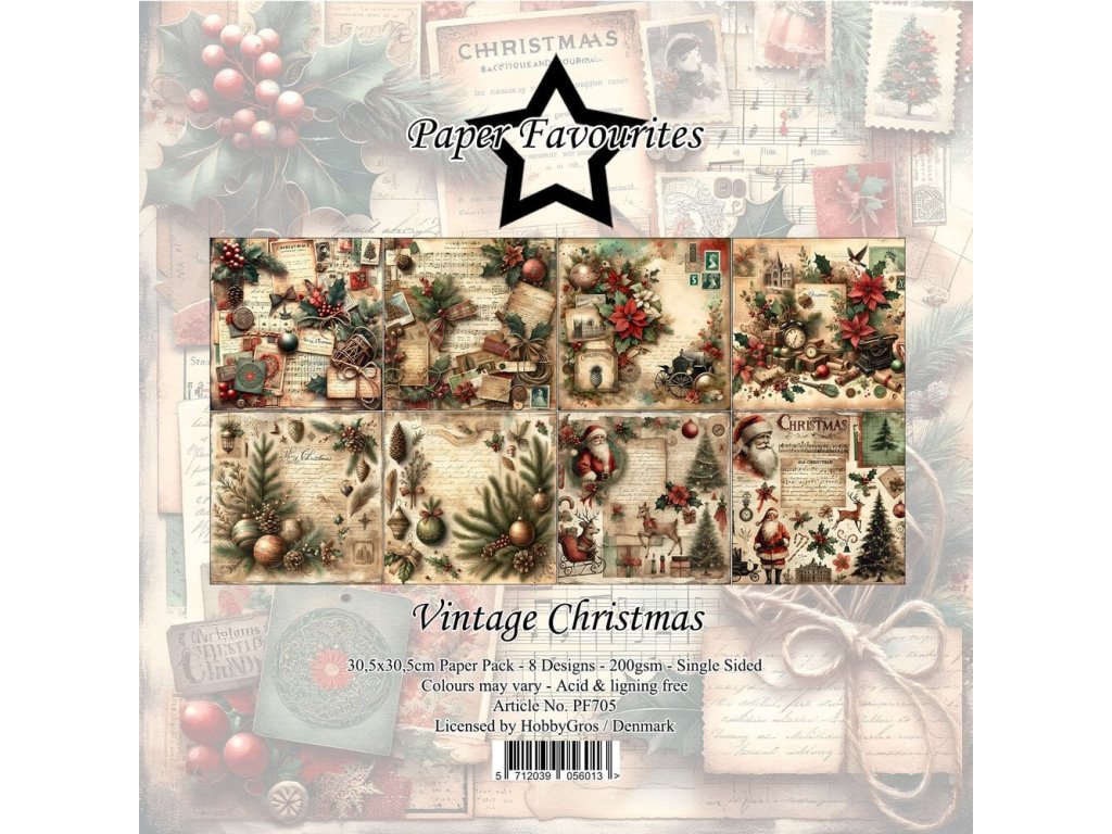 paper favourites vintage christmas 12x12 inch pape 3 11zon