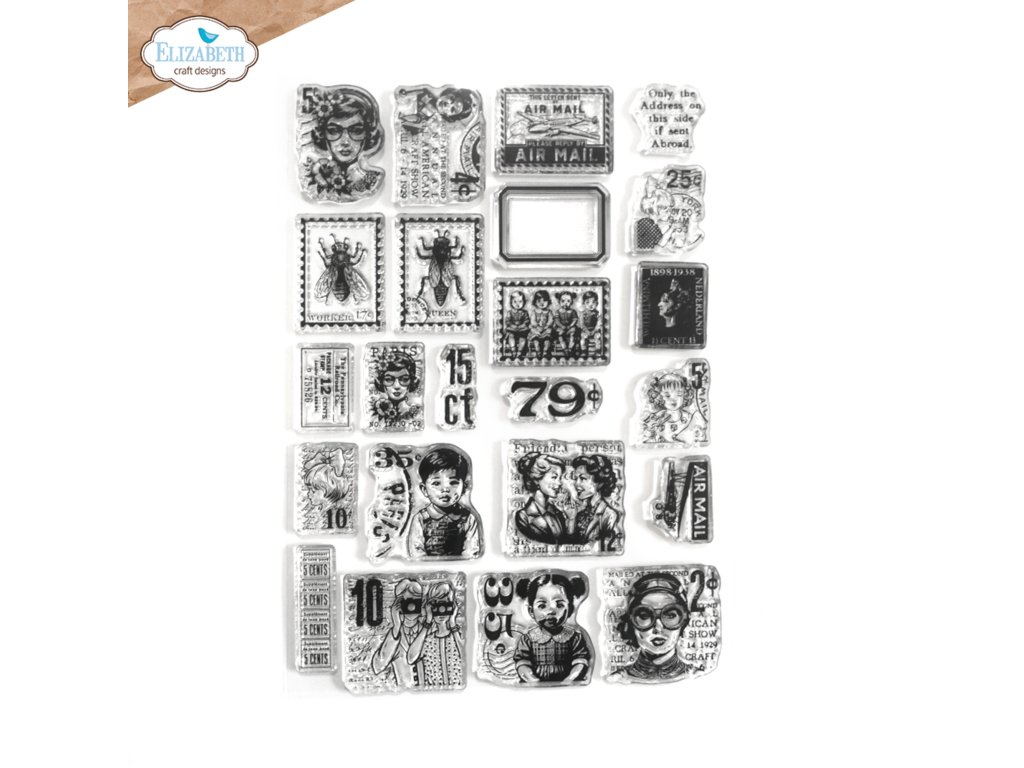elizabeth craft designs la dolce vita stamp postag 2 11zon