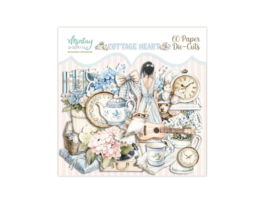 mintay cottage heart paper die cuts 60pcs mt coh l 3 11zon