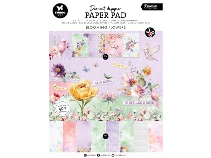 studio light blooming flowers die cut designer pap 5 11zon