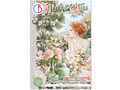 Afternoon Tea Odpolední čaj A4 Ciao Bella Lumania kniha papírů a doplňků