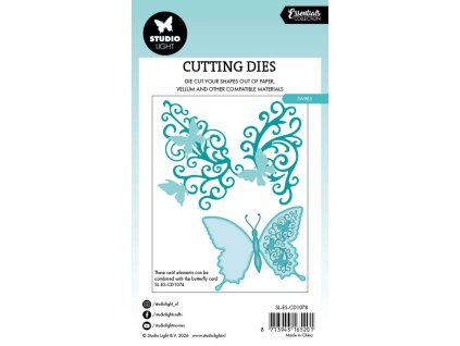 studio light butterflies essentials cutting dies s 16 11zon