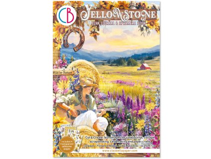 Yellowstone A4 Ciao Bella Lumania kniha papírů a doplňků