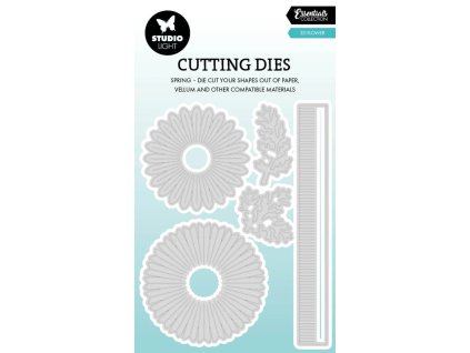studio light 3d flower essentials cutting dies sl 20 11zon