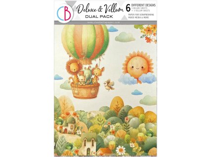 Ciao Bella Lunibloom Dětský svět Deluxe Paper Pearl velum pergamen A4