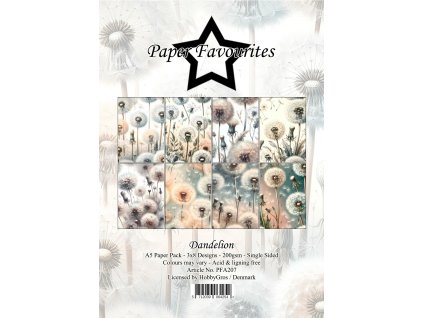 paper favourites dandelion a5 paper pad pfa207 10 11zon