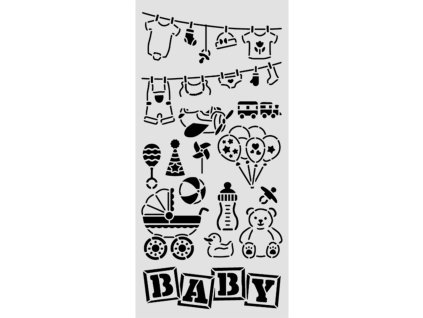 stamperia baby thick stencil 12x25cm elements kstd (1) 5 11zon