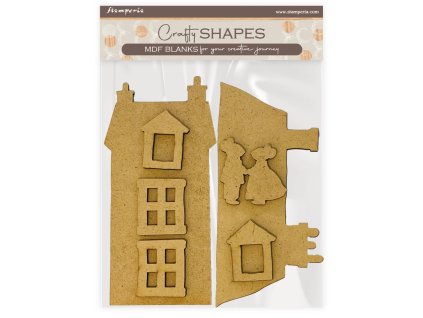 stamperia family mdf crafty shapes blanks house an 6 11zon