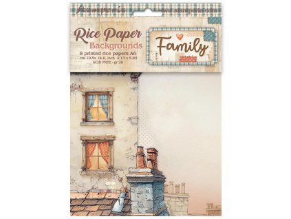 stamperia family a6 rice paper backgrounds 8pcs df 9 11zon