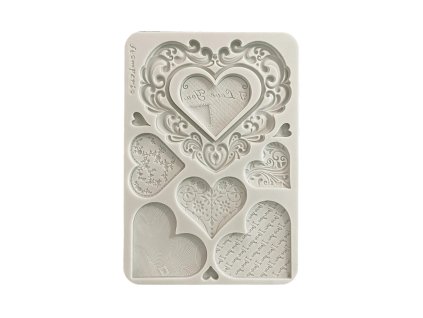 stamperia family a5 silicon mould hearts kacma600 9 11zon