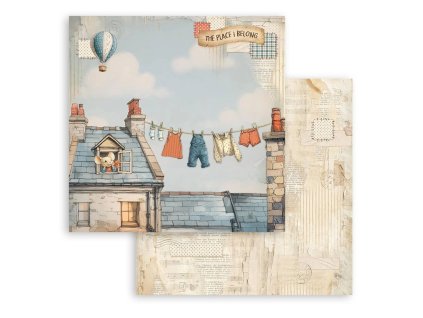 stamperia family 8x8 inch paper pack sbbs137 (5) 5 11zon