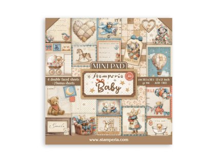 stamperia baby 12x12 inch mini pad 6pcs sbbm001 (1) 1 11zon